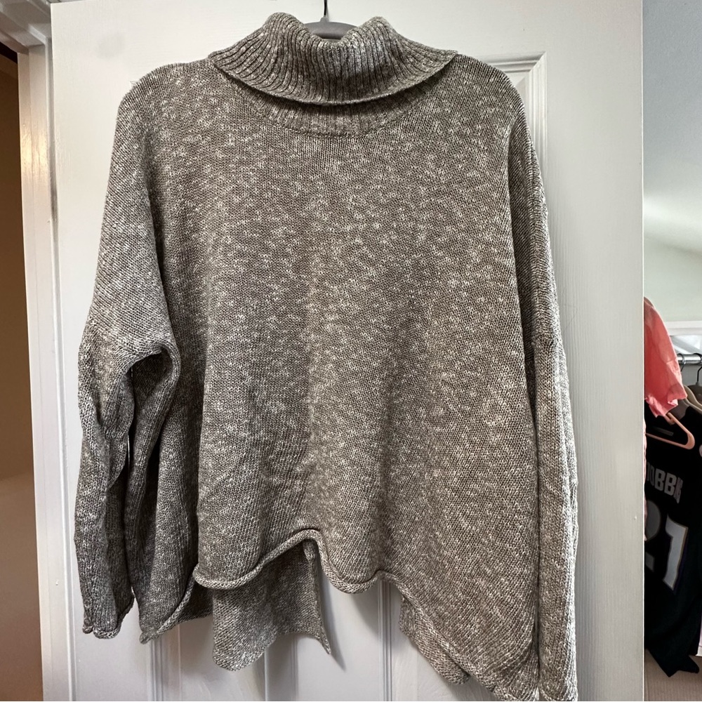 Aerie open back turtleneck sweater